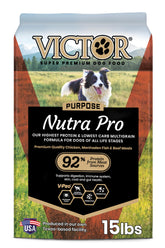 VICTOR Nutra Pro bolsa de croquetas para perros activos con proteína alta