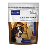 Masticables Virbac C.E.T. enzimáticos para perro extra grande; ayuda a mantener la higiene bucal durante la masticación.