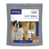 Virbac C.E.T. HEXtra Premium para perros: dientes limpios y aliento agradable.