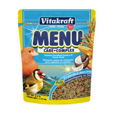 Vitakraft Menu Premium para canarios y pinzones, bolsa con cierre hermético para frescura.