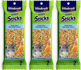 Vitakraft palitos crujientes miel calcio para chinchillas, snack nutritivo