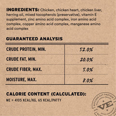 Vital Essentials comida gatos pollo USA: proteína de origen estadounidense y granos cero.