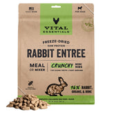 Vital Essentials conejo-crujiente mini-bocados para perros activos
