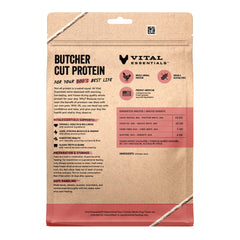 Cuello de pollo crudo deshidratado Vital Essentials, ingrediente único para dietas simples