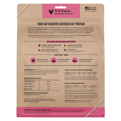 Vital Essentials trocitos pollo liofilizados porciones listas para servir en cuenco