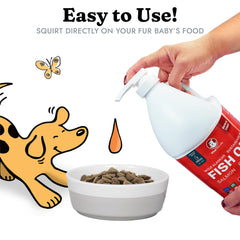 Vital Pet Life Aceite de Pescado para Perros: piel hidratada