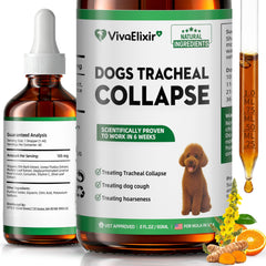 VivaElixir botella de gotas para respiración de perros
