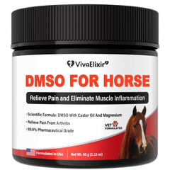 VivaElixir Linimento DMSO de 60 g para movilidad diaria.