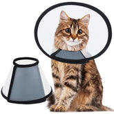 Cono Vivifying para gato grande, protección suave de heridas.