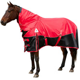 Manta Vortexain para caballos con cobertura de cuello, ideal para climas fríos.