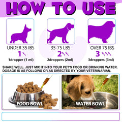 VOSIFSDIY multivitamínico para perros, ingredientes clave como glucosamina.