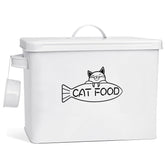 Vumdua contenedor grande para mascotas con tapa hermética mantiene la comida fresca.