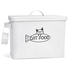 Vumdua contenedor grande para mascotas con tapa hermética mantiene la comida fresca.