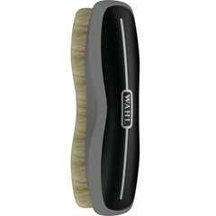 WAHL cepillo suave para equino en negro, ayuda a eliminar suciedad y pelo suelto sin irritar.