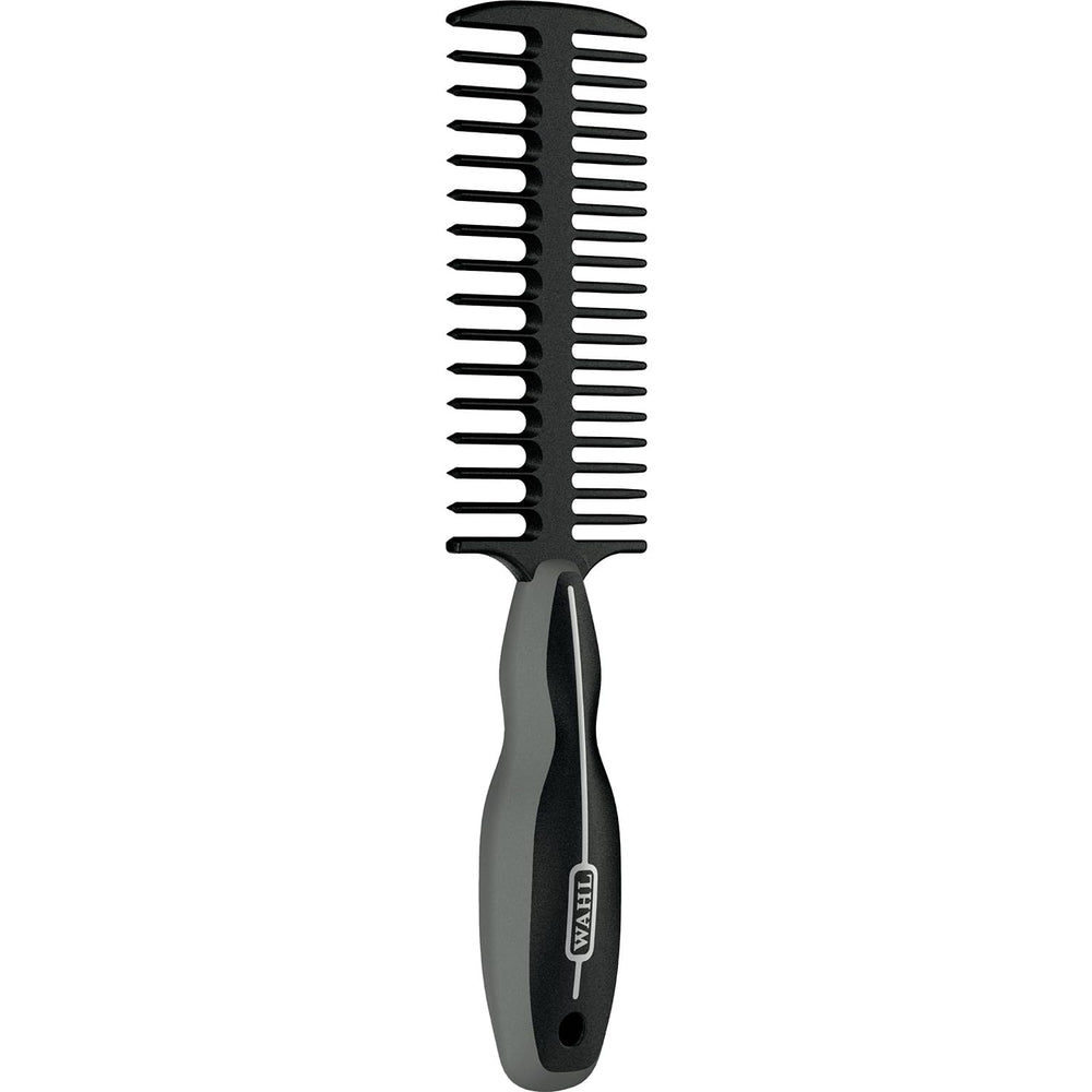 WAHL peine crin profesional ergonómico negro desenreda sin esfuerzo para trenzar