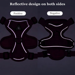 Arnés Wanheart Summer con diseño reflectante para visibilidad nocturna