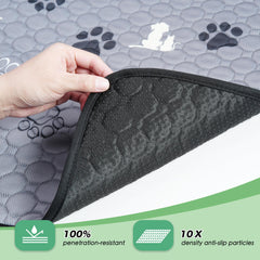 WanpeeGoo tapete entrenamiento lavable: fácil de lavar a máquina.
