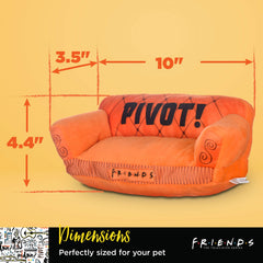 Juguete con sonajero de Friends, entretenimiento sonoro durante el juego.