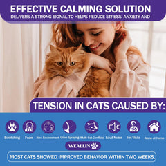 WeAllin difusor gatos en enchufe, uso sencillo y continuo.