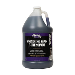 Weaver Leather Champú Espumoso para Ganado en botella de 1 galón, limpieza suave.