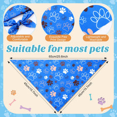 Bandanas Weewooday para perros en colores diversos, estilo para cualquier ocasión.