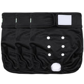Pañal Wegreeco para perra femenina: ajuste cómodo, reutilizable y absorbente.