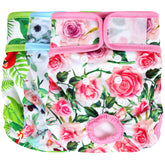 Pañales Wegreeco para perros con diseño floral, confort diario para tu mascota.