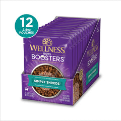 wellness bowl boosters deshilachado de res, proteína para variar la dieta