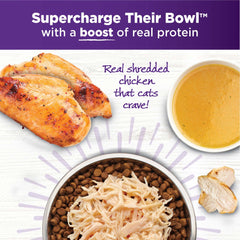 Wellness Bowl Boosters en caldo sabroso para hidratación diaria del gato.