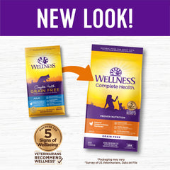 Wellness Complete Health fórmula natural sin subproductos, para una digestión suave