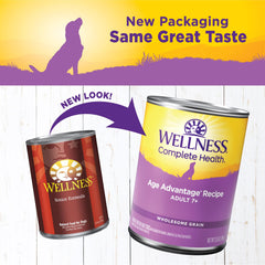 Wellness Complete Health pate suave, textura sedosa para alimentar fácilmente al perro