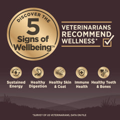 Wellness Core: porciones pequeñas para cachorros de razas pequeñas y fácil de comer.