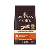 Wellness CORE Digestive Health: bolsa de 4 lb para perros con digestión sensible.