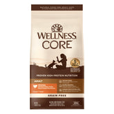Bienestar Wellness Core para gato adulto sin granos, bolsa de 5 lb con pavo y pollo.
