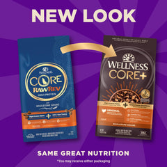 Wellness CORE+ croquetas proteicas que favorecen masa magra y tono muscular.