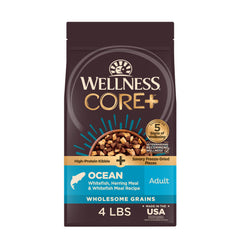 Wellness CORE+ piezas liofilizadas de pescado blanco y arenque, mayor sabor