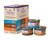 Wellness CORE Signature Selects lata-empaque, variedad natural para estimular el apetito del gato.