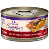 Wellness CORE Signature Selects, trozos-ternera-pollo, aporte proteico diario para gatos