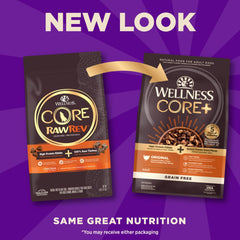 Wellness CORE+ alimento seco para perro, natural y sabroso