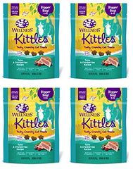 Golosinas Wellness Kittles de atún y arándanos, bocaditos crujientes para premios diarios.