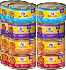 Wellness Natural Premium Gato Pate Pollo: textura cremosa para la alimentación diaria.