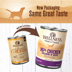 Paté de Pollo Wellness, textura suave y fácil de servir como topper.
