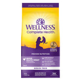 Wellness Complete Health para gatos: alimento seco para interiores, aporta energía diaria.