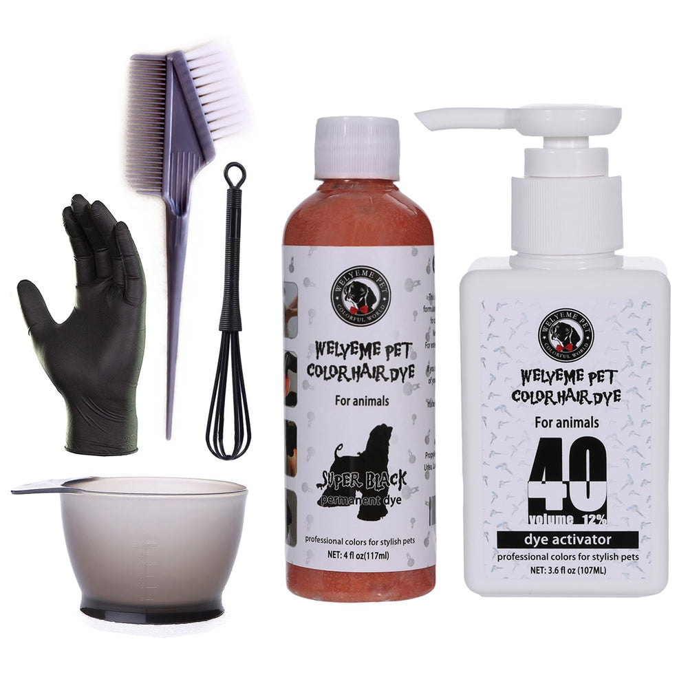 Kit WELYEME con batidora para mezclar tintes y obtener colores vibrantes