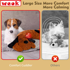 WEOK Puppy Heartbeat Toy, uso en jaula para facilitar la adaptación del cachorro