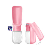 WePet botella de agua plegable para perro, lista para paseos.