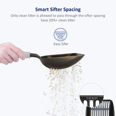 WePet mango largo ergonomico para un manejo cómodo