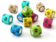 WePet Pet Wrap: paquete de 12 rollos para vendajes de emergencia