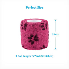 WePet Wrap uso diario patas, diseño cómodo y transpirable para el cuidado cotidiano.