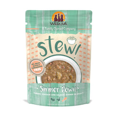 Weruva Classic Cat Stews salmón en salsa, rico en Omega-3 para una piel sana.